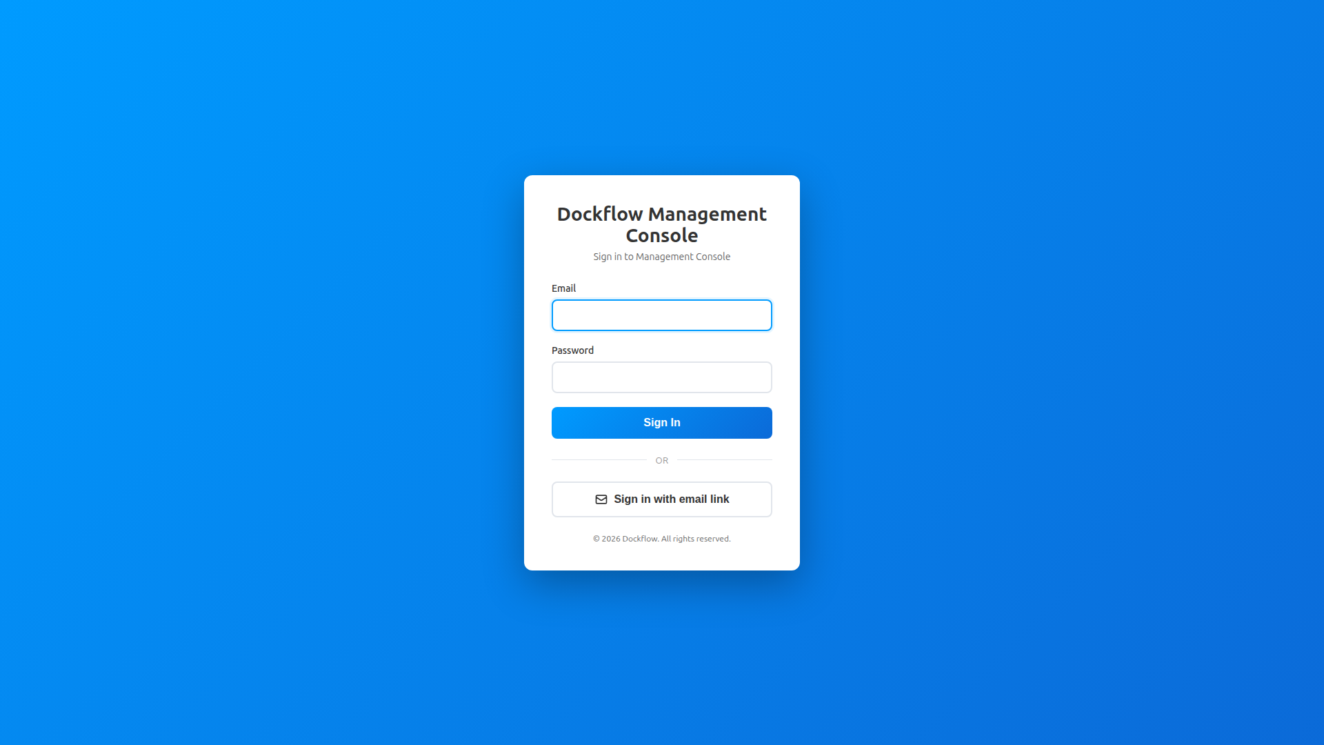 Login Page